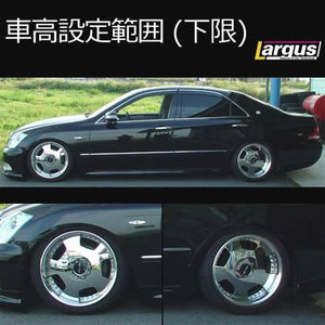 LARGUS SPEC S COILOVER KIT FOR TOYOTA CROWN GRS180 2WD 01011209011-QQ-243