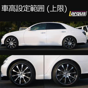 LARGUS SPEC S COILOVER KIT FOR TOYOTA MARK X GRX120 2WD 01011209011-QQ-528