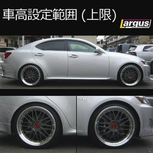 LARGUS SPEC S COILOVER KIT FOR LEXUS IS250 GSE20 2WD 01011209011-QQ-575
