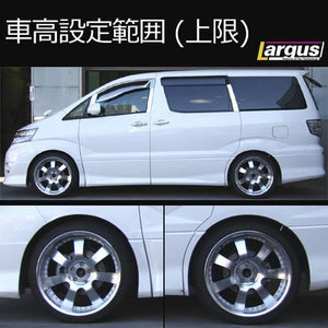 LARGUS SPEC S COILOVER KIT FOR TOYOTA ALPHARD ANH10W 2WD 01011209015-QQ-75