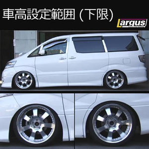 LARGUS SPEC S COILOVER KIT FOR TOYOTA ALPHARD ANH10W 2WD 01011209015-QQ-75