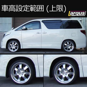 LARGUS SPEC S COILOVER KIT FOR TOYOTA ALPHARD ANH20W 2WD 01011209017-QQ-83