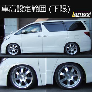 LARGUS SPEC S COILOVER KIT FOR TOYOTA ALPHARD GGH20W 2WD 01011209017-QQ-84