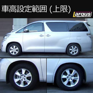 LARGUS SPEC S COILOVER KIT FOR TOYOTA VELLFIRE GGH25W 4WD 01011209017-QQ-137