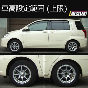 LARGUS SPEC S COILOVER KIT FOR TOYOTA RAUM NCZ20 2WD 01011209022-QQ-546