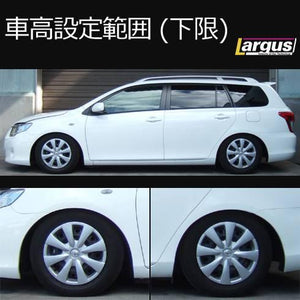 LARGUS SPEC S COILOVER KIT FOR TOYOTA COROLLA FIELDER NZE141G 2WD 01011209041-QQ-224