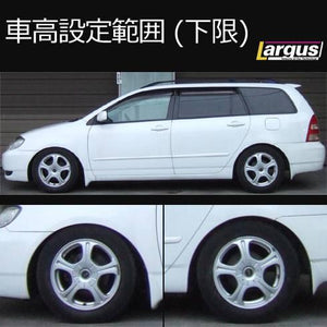 LARGUS SPEC S COILOVER KIT FOR TOYOTA COROLLA FIELDER NZE121G 2WD 01011209042-QQ-219
