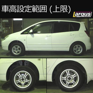 LARGUS SPEC S COILOVER KIT FOR TOYOTA COROLLA SPACIO ZZE124N 4WD 01011209044-QQ-218