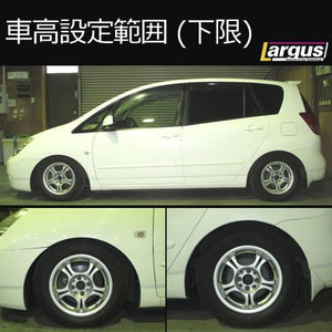 LARGUS SPEC S COILOVER KIT FOR TOYOTA COROLLA SPACIO ZZE124N 4WD 01011209044-QQ-218