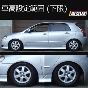 LARGUS SPEC S COILOVER KIT FOR TOYOTA ALLEX ZZE123 2WD 01011209046-QQ-105
