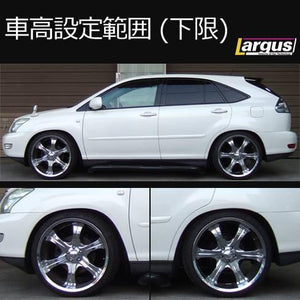 LARGUS SPEC S COILOVER KIT FOR TOYOTA HARRIER ACU35W 4WD 01011209051-QQ-377