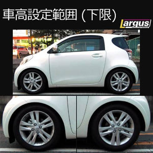 LARGUS SPEC S COILOVER KIT FOR TOYOTA IQ KGJ10 2WD 01011209052-QQ-9
