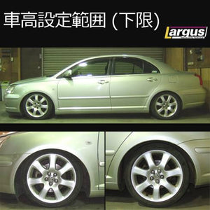 LARGUS SPEC S COILOVER KIT FOR TOYOTA AVENSIS AZT251 2WD 01011209058-QQ-57