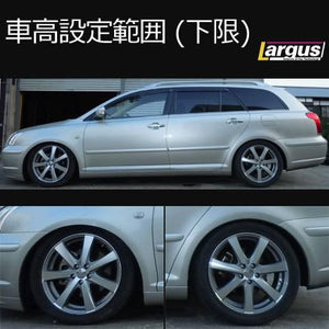 LARGUS SPEC S COILOVER KIT FOR TOYOTA AVENSIS WAGON AZT251W 2WD 01011209058-QQ-59