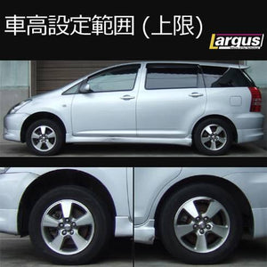 LARGUS SPEC S COILOVER KIT FOR TOYOTA WISH ZNE14G 4WD 01011209063-QQ-35
