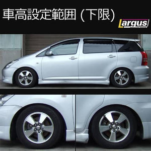 LARGUS SPEC S COILOVER KIT FOR TOYOTA WISH ZNE14G 4WD 01011209063-QQ-35