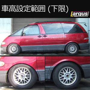 LARGUS SPEC S COILOVER KIT FOR TOYOTA ESTIMA EMINA CXR20G 4WD 01011209070-QQ-166