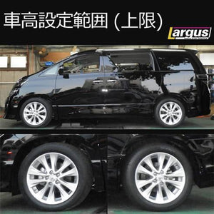 LARGUS SPEC S COILOVER KIT FOR TOYOTA VELLFIRE ATH20W 4WD 01011209072-QQ-148