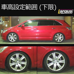 LARGUS SPEC S COILOVER KIT FOR TOYOTA MARK X ZIO ANA10 2WD 01011209080-QQ-536
