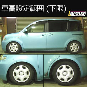 LARGUS SPEC S COILOVER KIT FOR TOYOTA SIENTA NCP85G 4WD 01011209081-QQ-288