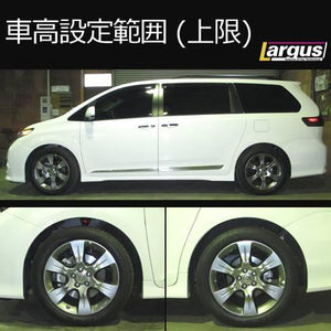 LARGUS SPEC S COILOVER KIT FOR TOYOTA SIENNA GSL30L 2WD 01011209091-QQ-286