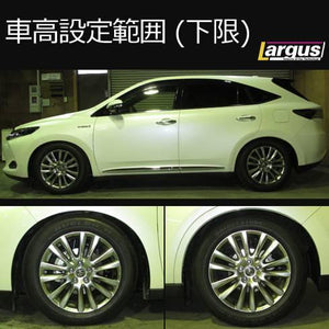 LARGUS SPEC S COILOVER KIT FOR TOYOTA HARRIER HYBRID AVU65W 4WD 01011209096-QQ-381
