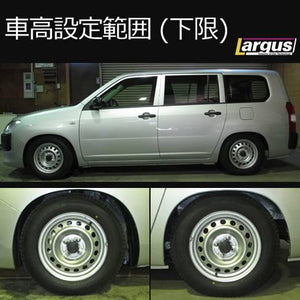 LARGUS SPEC S COILOVER KIT FOR TOYOTA SUCCEED VAN NCP165V 4WD 01011209097-QQ-422