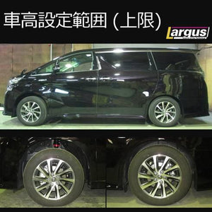 LARGUS SPEC S COILOVER KIT FOR TOYOTA ALPHARD HYBRID AYH30W 4WD 01011209100-QQ-102