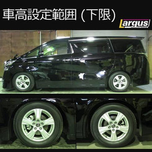 LARGUS SPEC S COILOVER KIT FOR TOYOTA VELLFIRE AGH35W 4WD 01011209100-QQ-146