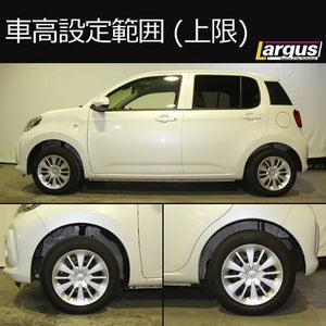 LARGUS SPEC S COILOVER KIT FOR TOYOTA PASSO M700A 2WD 01011209105-QQ-376