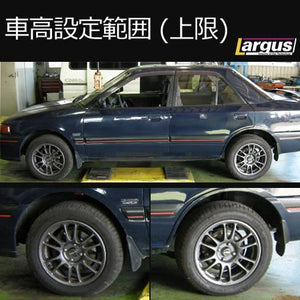 LARGUS SPEC S COILOVER KIT FOR MAZDA FAMILIA BG8Z 4WD 01011210014-QQ-1206