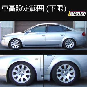LARGUS SPEC S IMPORT COILOVER KIT FOR AUDI A6 QUATTRO 4BA## 2WD 4WD 01011222001-QQ-1322