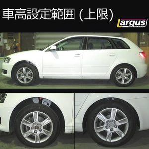 LARGUS SPEC S IMPORT COILOVER KIT FOR AUDI A3 8P 2WD 01011222002-QQ-1318