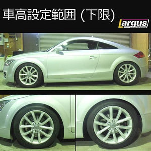 LARGUS SPEC S IMPORT COILOVER KIT FOR AUDI TT COUPE A5 8J 2WD 4WD 01011222002-QQ-1321
