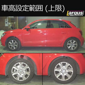 LARGUS SPEC S IMPORT COILOVER KIT FOR AUDI A1 8X 2WD 01011222003-QQ-1317