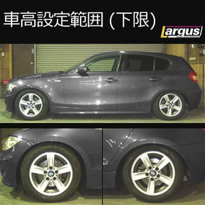 LARGUS SPEC S IMPORT COILOVER KIT FOR BMW 1 SERIES E81 2WD 01011223009-QQ-1277