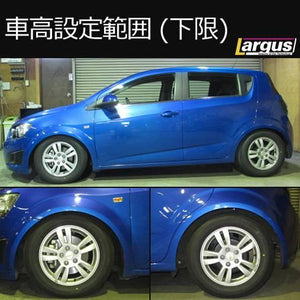 LARGUS SPEC S IMPORT COILOVER KIT FOR CHEVROLET SONIC KT300 2WD 01011224002-QQ-1394