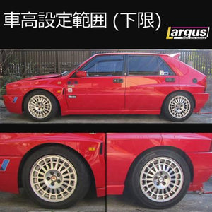 LARGUS SPEC S IMPORT COILOVER KIT FOR LANCIA DELTA INTEGRALE EVOLUZIONE L31E5 4WD 01011231002-QQ-1389