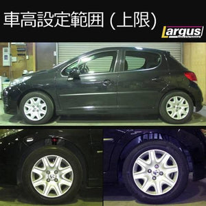 LARGUS SPEC S IMPORT COILOVER KIT FOR PEUGEOT 207 A7 2WD 01011236001-QQ-1375
