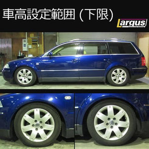 LARGUS SPEC S IMPORT COILOVER KIT FOR VOLKSWAGEN PASSAT VARIANT 3B 4WD 01011242010-QQ-1360