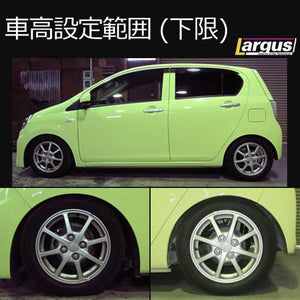LARGUS SPEC K COILOVER KIT FOR DAIHATSU MIRA COCOA L675S 2WD 01015101003-QQ-5
