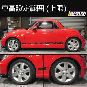 LARGUS SPEC K COILOVER KIT FOR DAIHATSU COPEN L880K 2WD 01015101007-QQ-1227