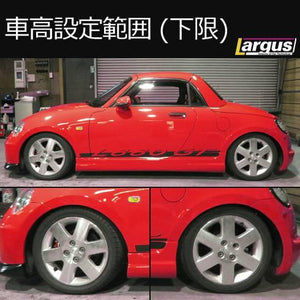 LARGUS SPEC K COILOVER KIT FOR DAIHATSU COPEN L880K 2WD 01015101007-QQ-1227