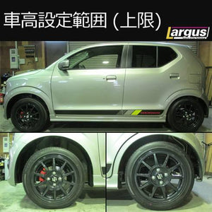 LARGUS SPEC K COILOVER KIT FOR SUZUKI ALTO TURBO RS HA36S 2WD 01015108003-QQ-1247