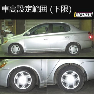 LARGUS SPEC S COILOVER KIT FOR TOYOTA PLATZ NCP16 4WD 01011209045-QQ-390