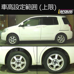 LARGUS SPEC S COILOVER KIT FOR TOYOTA RAUM NCZ25 4WD 01011209045-QQ-547