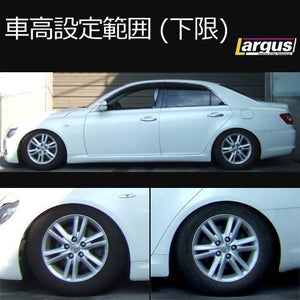 LARGUS SPEC S COILOVER KIT FOR TOYOTA MARK X GRX125 4WD 01011209047-QQ-530