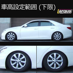 LARGUS SPEC S COILOVER KIT FOR TOYOTA MARK X GRX135 4WD 01011209047-QQ-535
