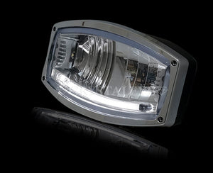 CRYSTAL EYE 12V 24V LED DRIVING LIGHT, STANDARD TYPE, BARREL-SHAPED BAR LIGHT, SPOT LIGHT, FOG LAMP FOR TRUCKS HEAVY MACHINERY TRACTORS SHIPS G005FG