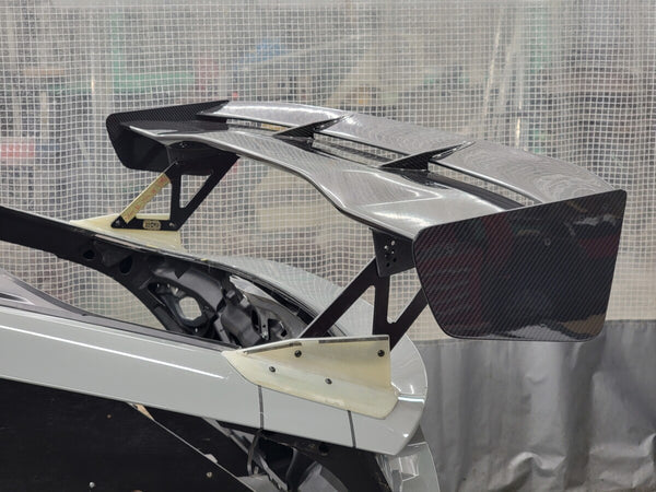 VOLTEX GT WING TYPE 5 1600MM WET CARBON TYPE B ENDPLATE 195 BRACKET FOR HONDA CIVIC TYPE R FK8 VOLTEX-00064